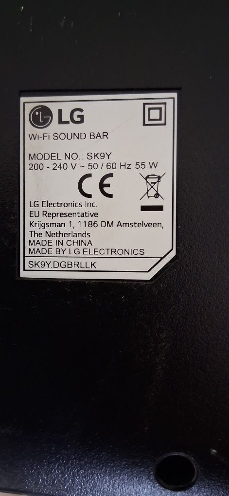 Soundbar LG W-F.