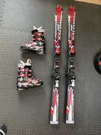 Narty Salomon  buty Nordica