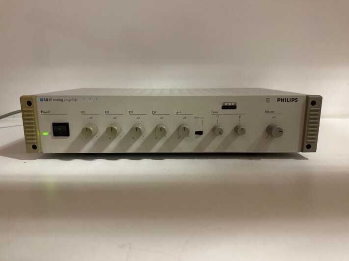 Amplificador Profissional de mixagem Áudio - Philips SQ8