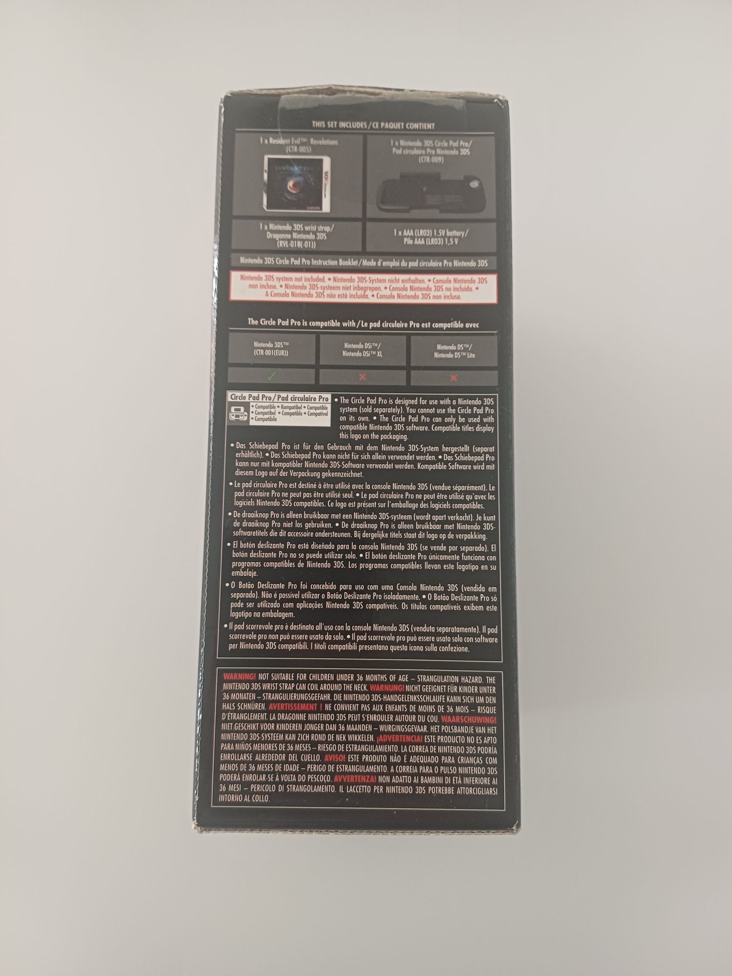 Resident Evil Revelations Collector's Edition Circle Pad Nintendo 3DS