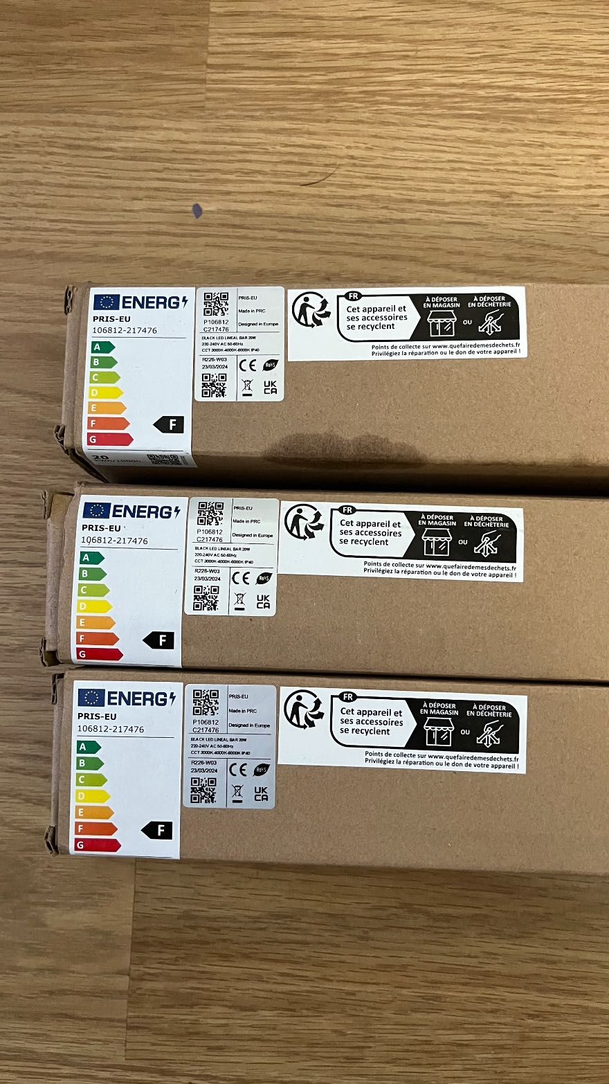 luminaire Barra Lineal LED 60cm 20W CCT Terry