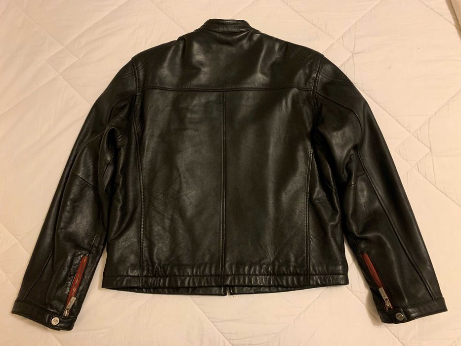 Blusão de Pele Hard Rock Café