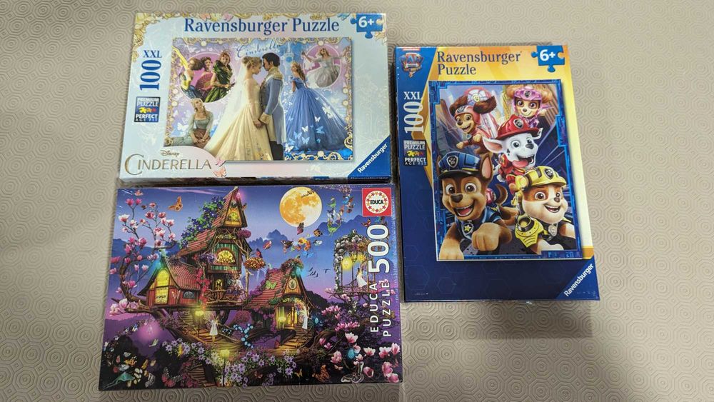 Vários jogos (tabuleiro, ciências e puzzles)