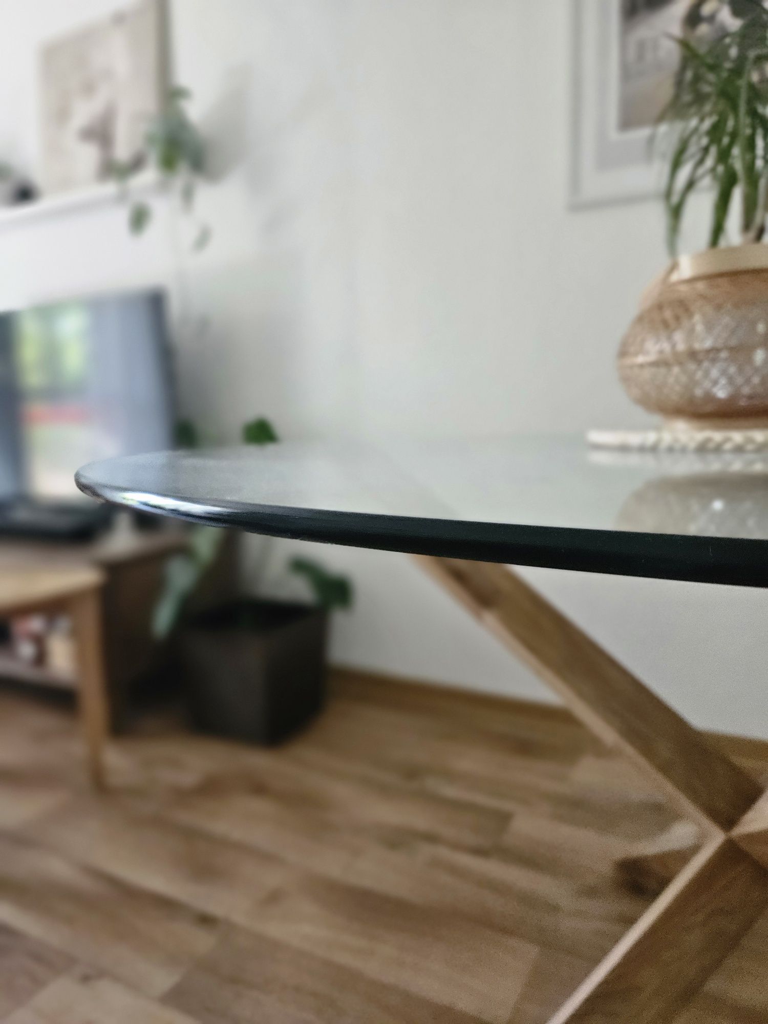 Stół Jysk Agerby jadalnia 119 cm