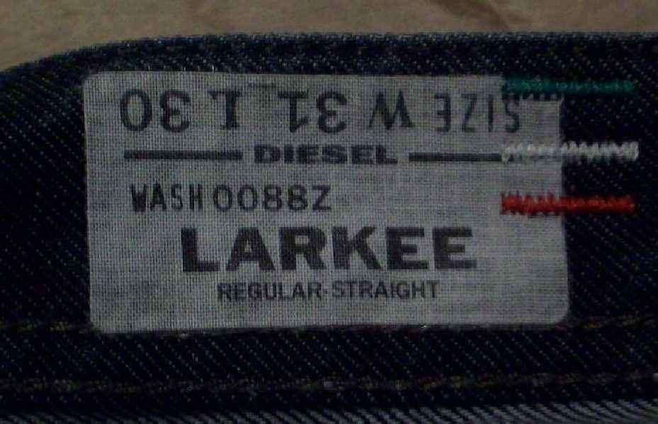 Брендовые джинсы Diesel Larkee Italy-оригинал