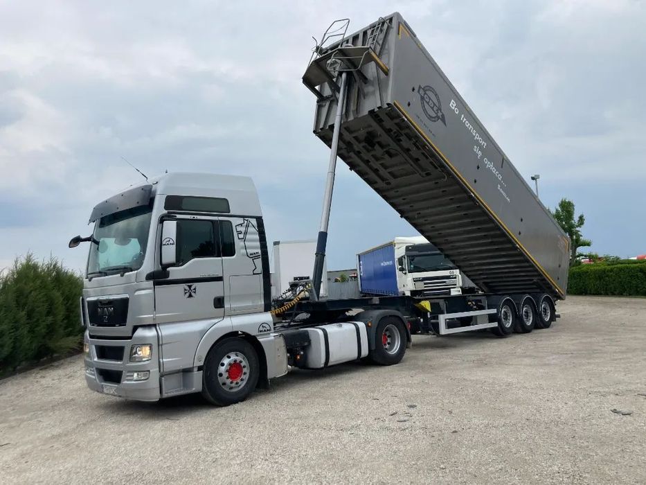 Bodex  Wynajem wywrotka 55 METRÓW* 6500 kg * Dzierżawa naczepa wywrotka 55 m