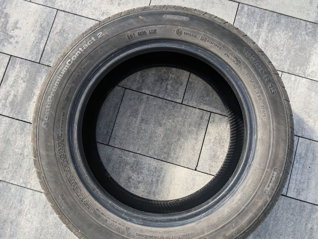 Opony letnie Continental 185/60 R15 - komplet