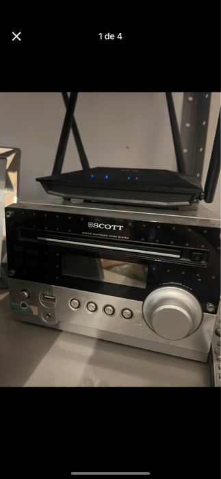 Radio com colunas philips