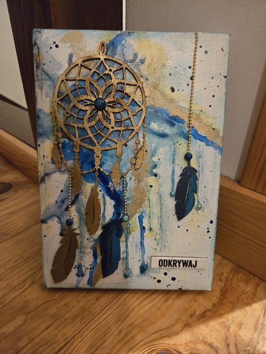 Kalendarz 2025, ręcznie zdobiony