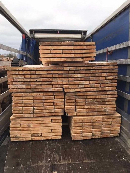 Пиломатеріали соснові, рейка 140*30*4м (брус, дошка)