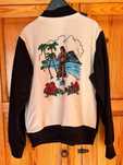 Anna Sui Aloha varsity cotton jkt S/M
