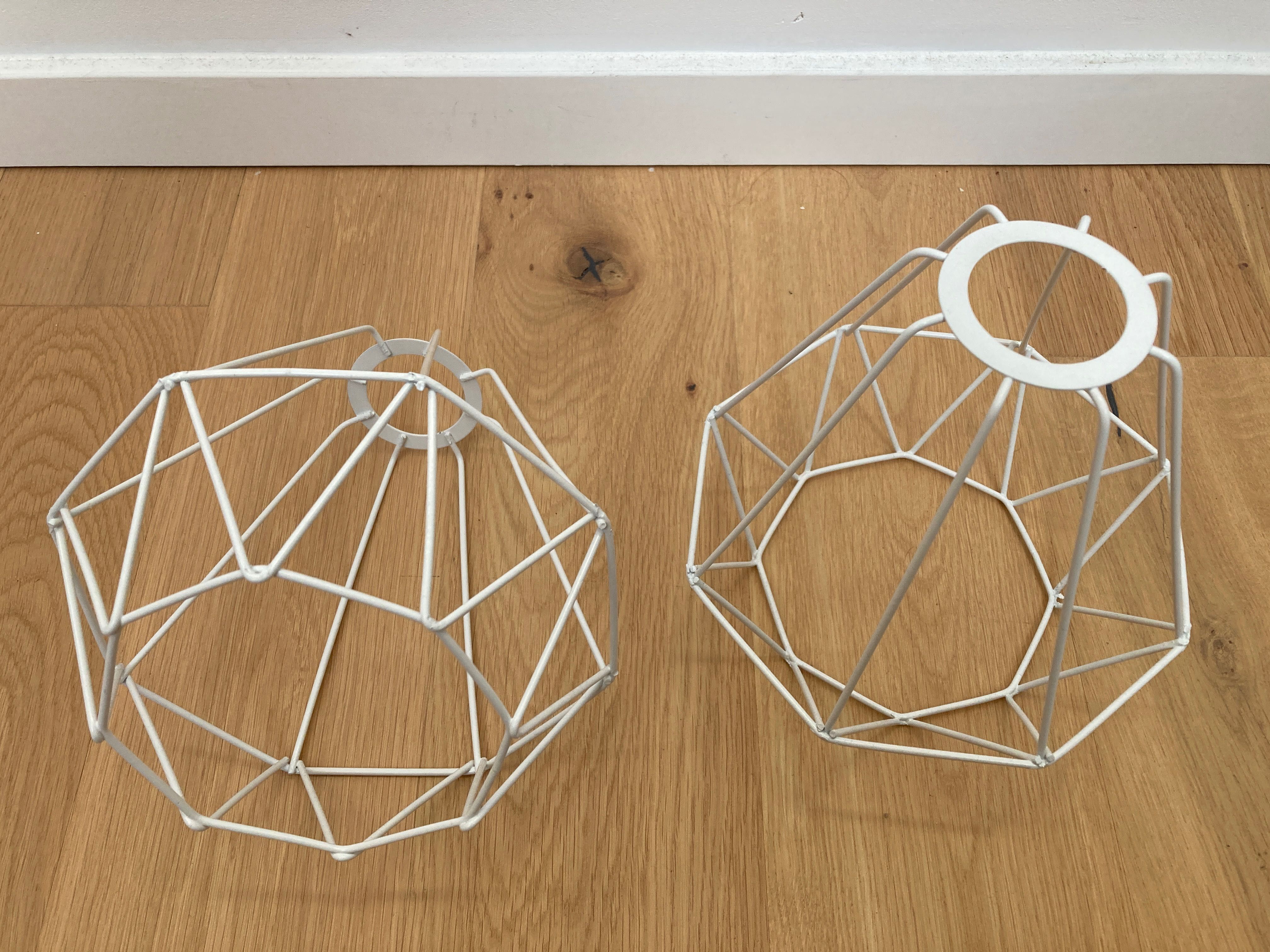 Klosze lampy sufitowej diament loft