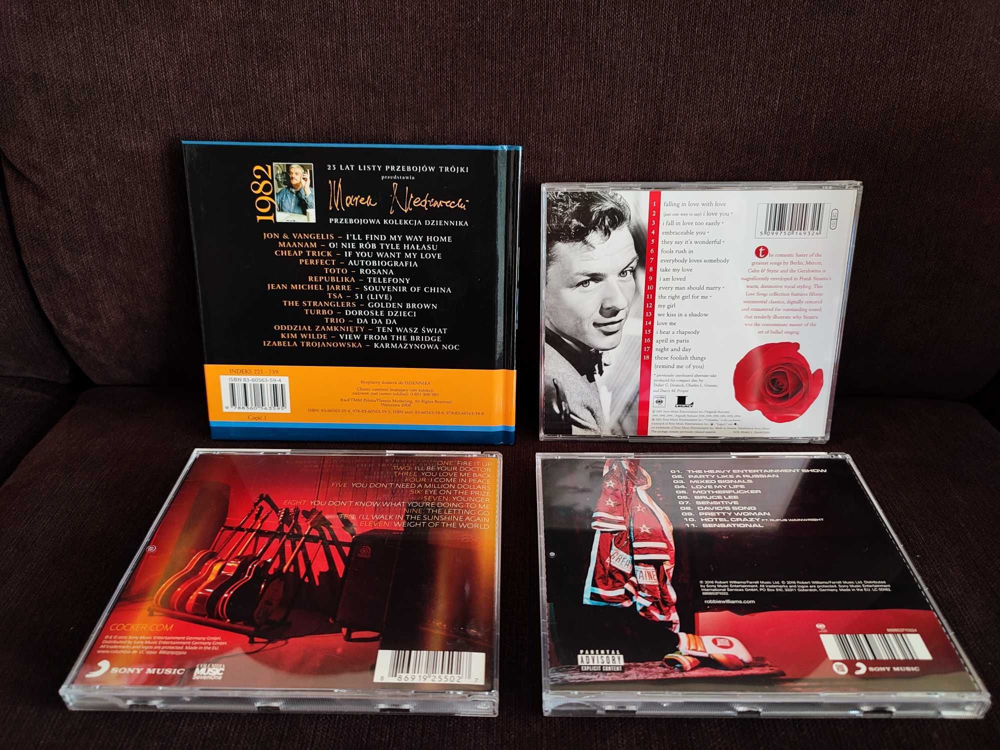 Płyty CD z muzyką ZESTAW - 15 szt. Nirvana, Dawid Bowie, Republika ...