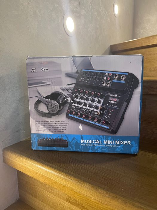 Depusheng U6 6‑канальний USB аудіомікшер