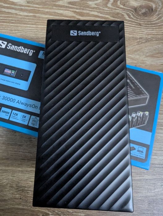 Портативний зарядний пристрій (Power Bank) Sandberg PD 30000mAh 100W
