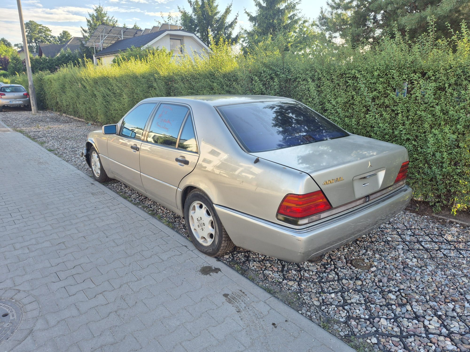 Mercedes 400sel w140 locha gold edition 79.000mil dociągi