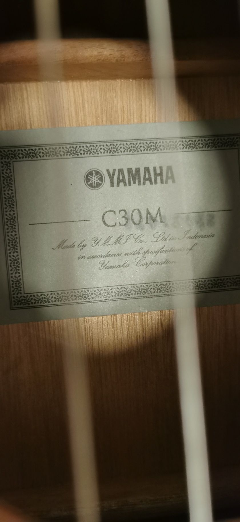Gitara klasyczna Yamaha C30M 4/4 + pokrowiec, tylko dziś