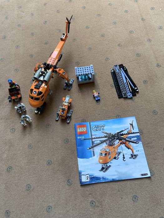 Lego city arktyczny helikopter