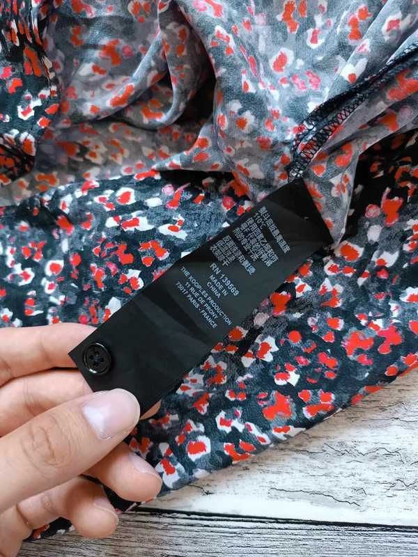 Oryginalna koszula damska The Kooples Paris 100% Wiskoza