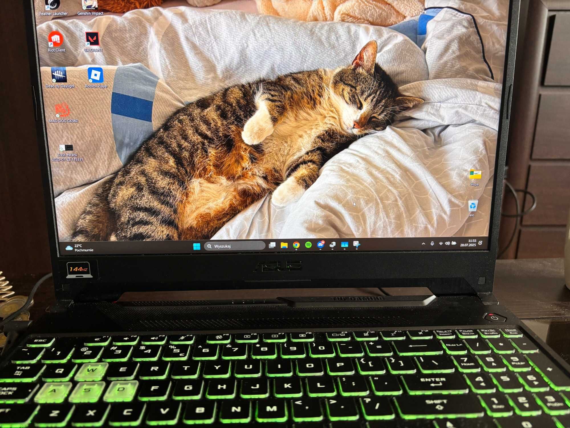 Laptop Gamingowy ASUS Tuf Gaming F15