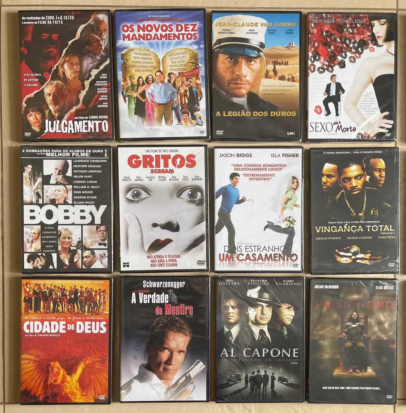 Lote de 74 DVD’s – SELADOS