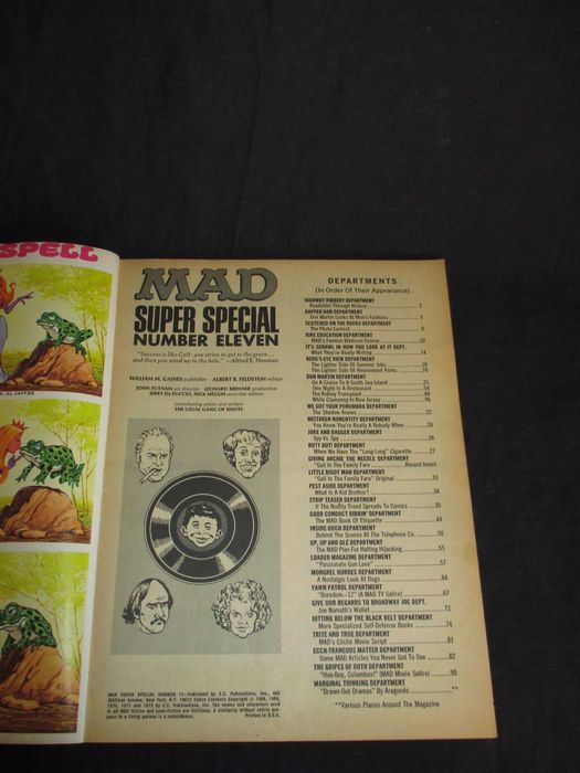 Revistas Mad Super Special 1971 a 1993