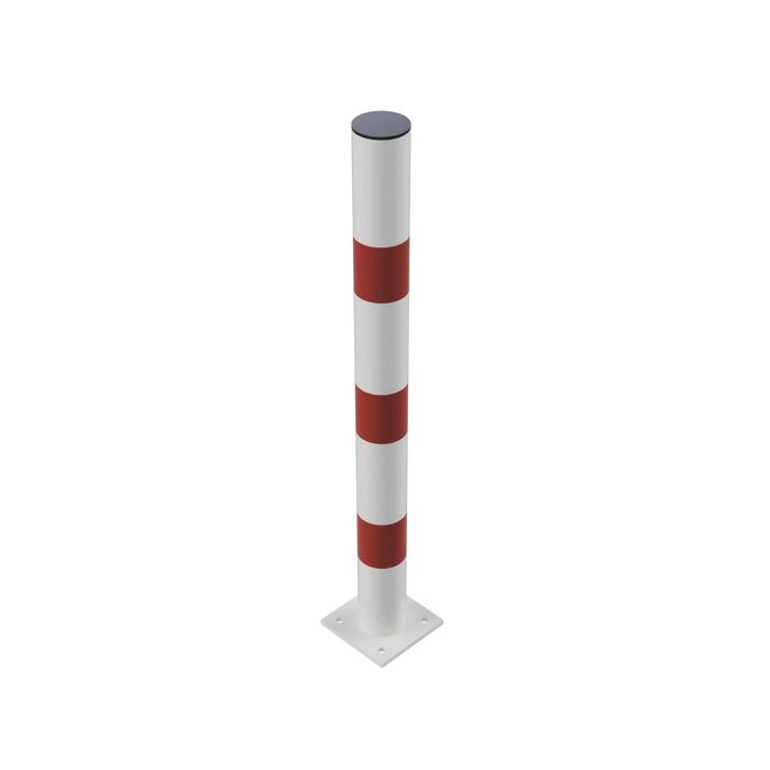 Słupek stalowy ochronny parkingowy FI 88,9 x 1000 mm BHP