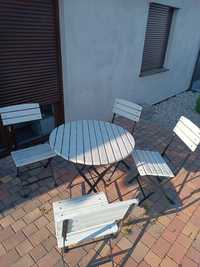 Zestaw ogrodowy 2 stoły i 8 krzeseł