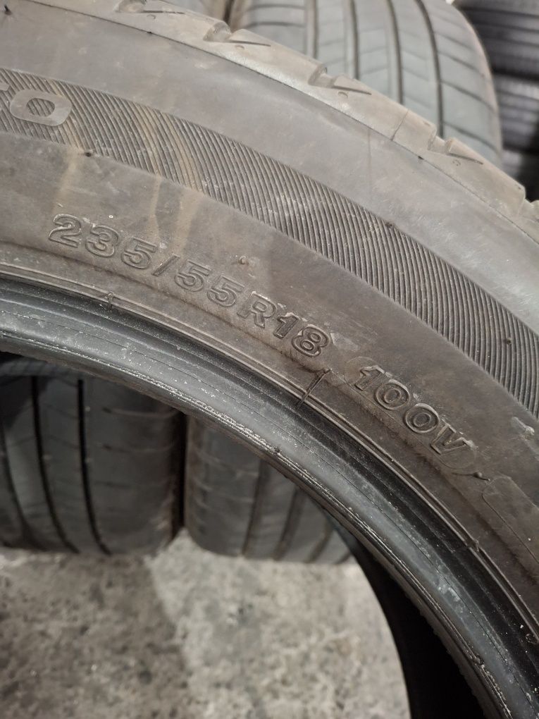 Літні шини б/у 235/55 R18 100V Bridgestone Turanza eco (склад європа)