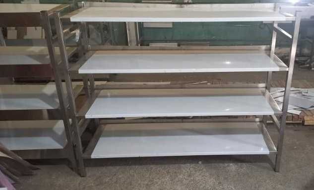 Стеллаж із нержавеючої сталі