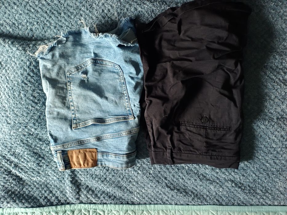 Spodenki plus size 46 h&m 2 pary