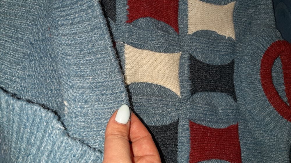 Теплый свитер на мальчика