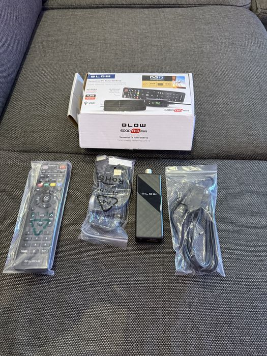 Dekoder tv dvb-t2 tuner hebc h.265 mini