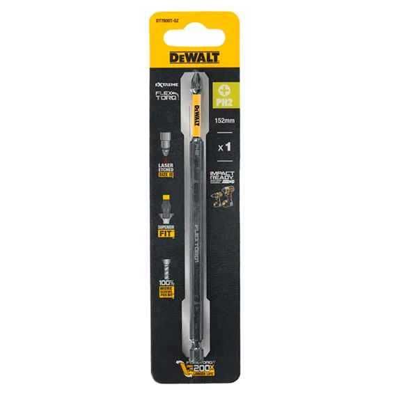 Біта 152 мм  Ph2/Pz2 EXTREME DeWALT 2шт
