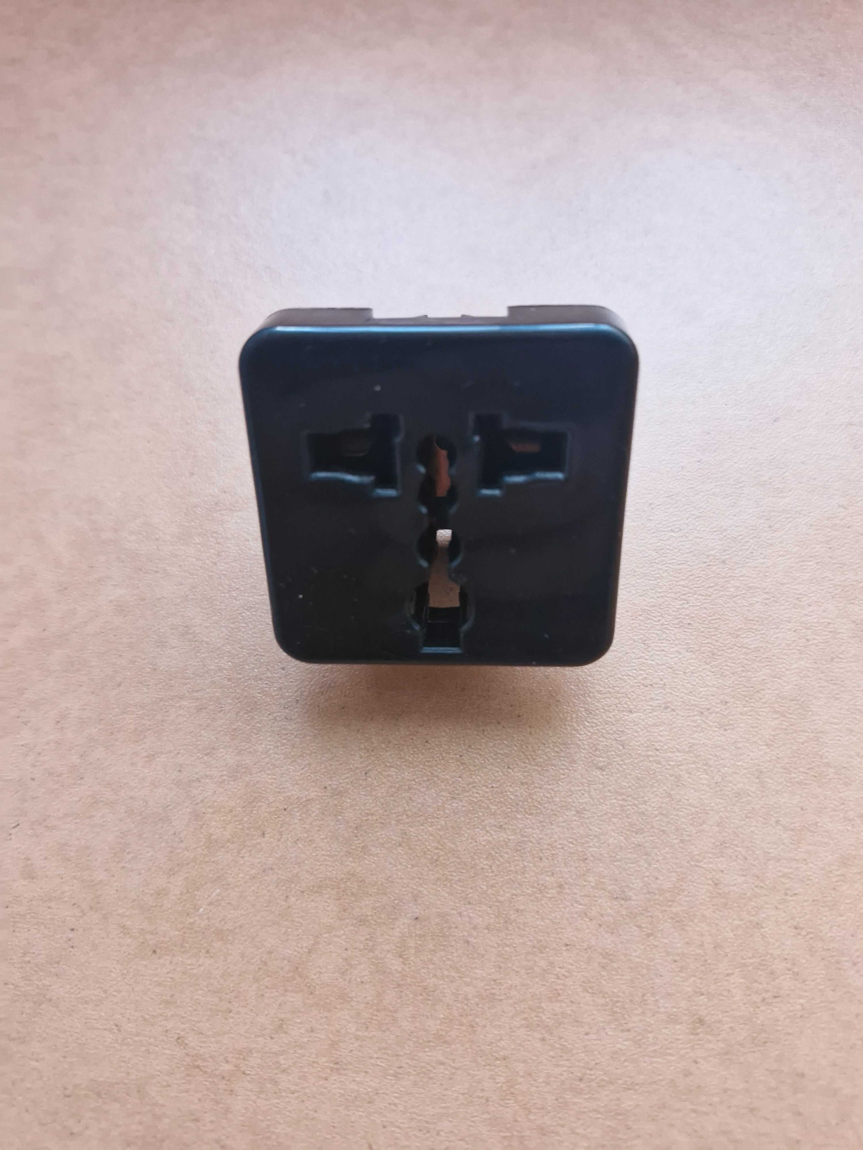 Angielska Wtyczka Adapter Przejściówka UK na PL