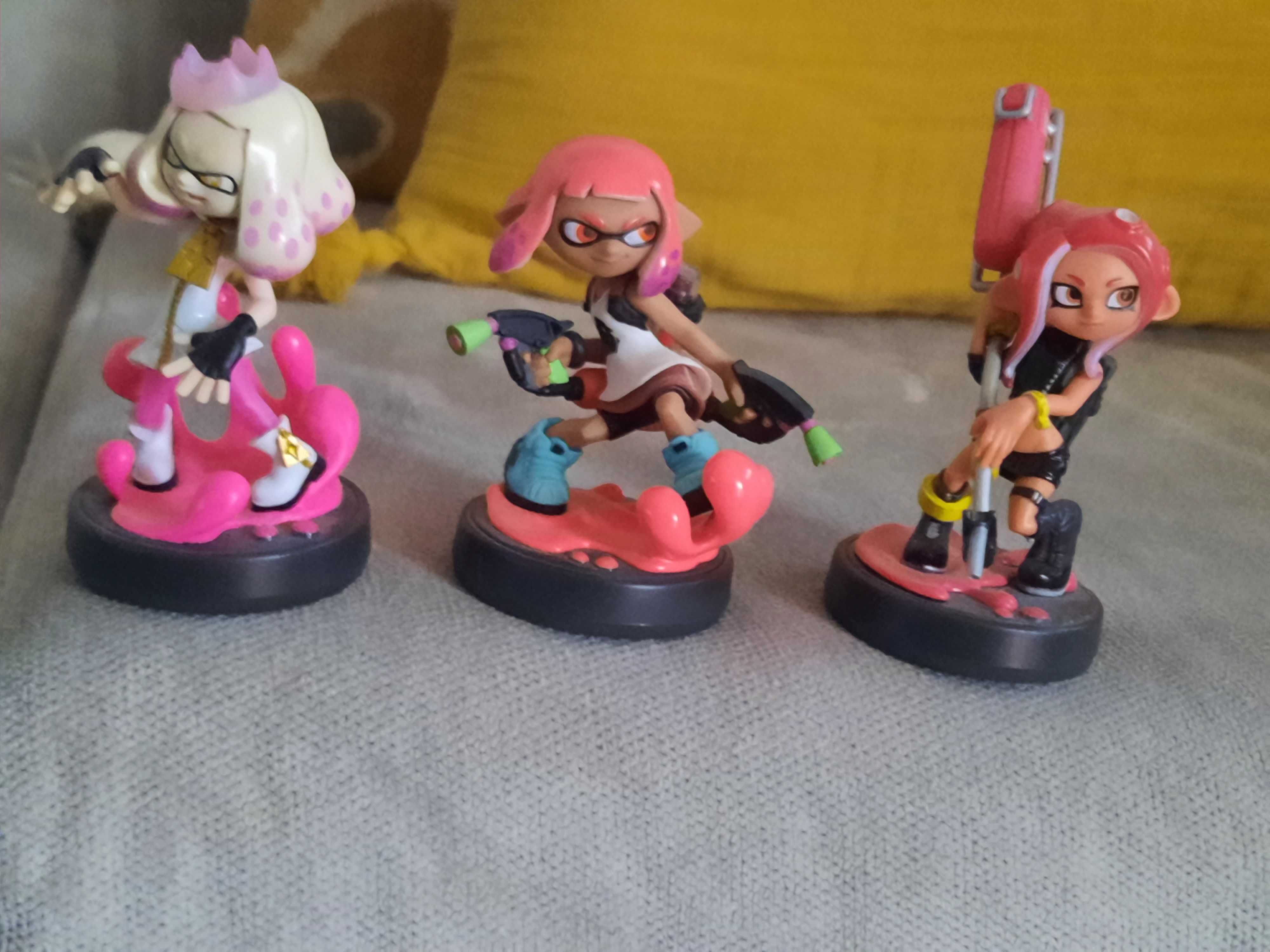 11 figuras amiibo splatoon