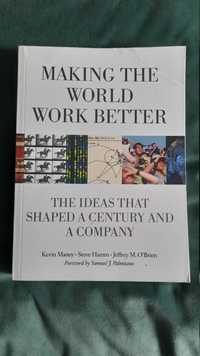 książka angielskojęzyczna "making the world work better"