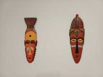 Máscaras de decoração,