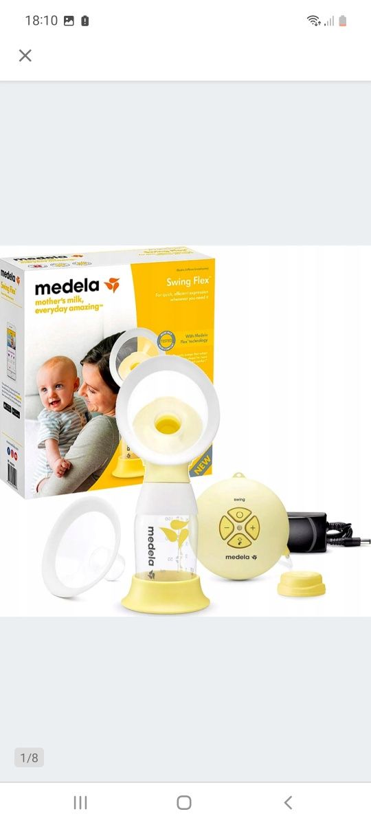 Laktator medela swing