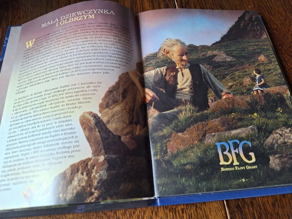 BFG. Bardzo fajny gigant. Film na DVD.