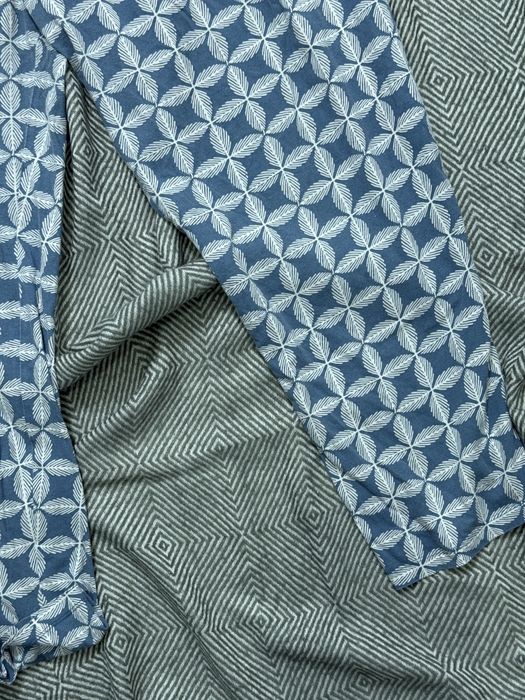 Niebieska  piżama damska 4xl