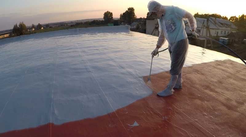 Гідроізоляція покрівлі терас балконів підвалів басейнів резервуарів