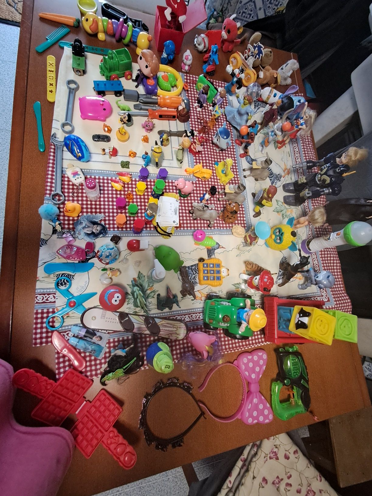 Conjunto de brinquedos para menina