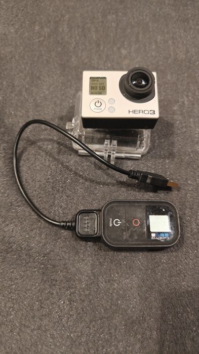 GoPro  hero 3 silver. Obudowa i pilot