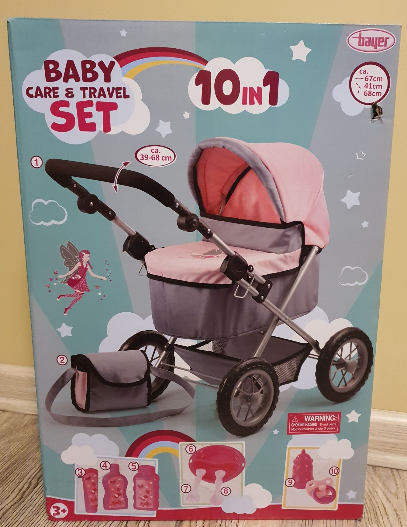 Лялькова коляска фірми BAYER  Baby care and travel set 10 in 1