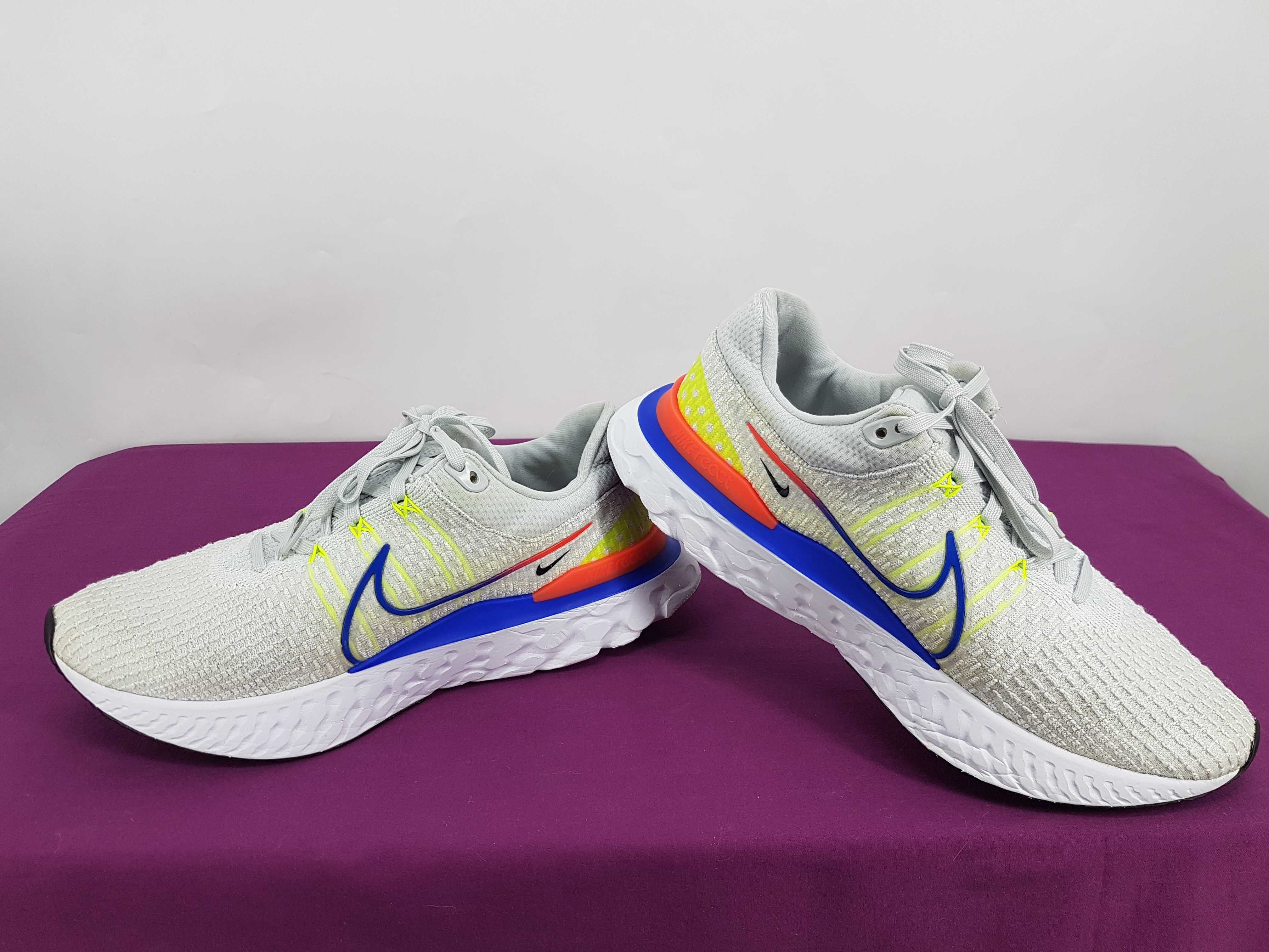 Кроссовки Nike React Infinity Run Flyknit 3 eur-46.5-47 на стопу 30 см