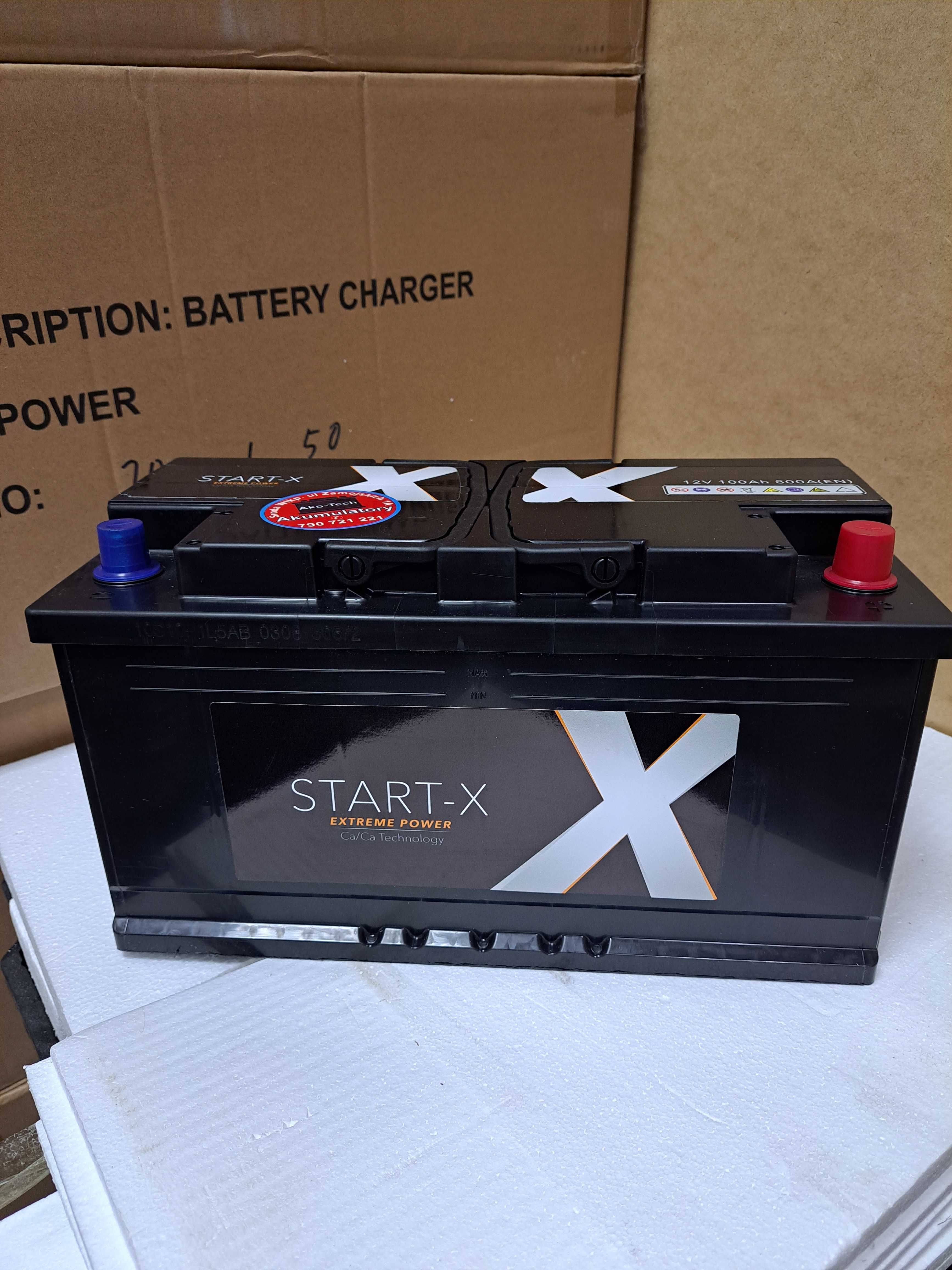 Akumulator samochodowy 12V 100Ah marki Start-x