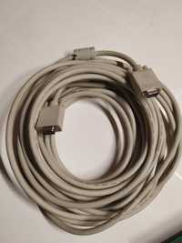 Złącze kabel VGA, D-SUB, 10 metrów wzmacniany