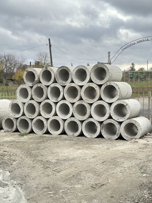 Бетонні жолоби, лотки, бетонні кільця для мостиків, канав, водовідводу