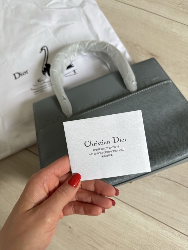 Christian Dior St Honore Tote Leather Medium na ramie,  do reki